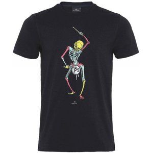 Paul Smith Mens T-shirt Black Sz L NWOT
